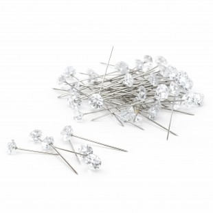 Ace Decorative cu Cristal 5,5 cm – Cutie 50 bucăți